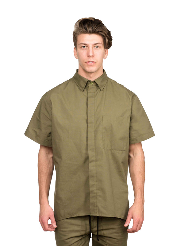 Big Sur V2 Olive Short Sleeve Shirt