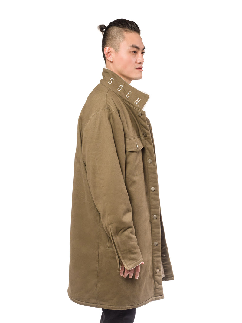 Wester Coat Olive Twill