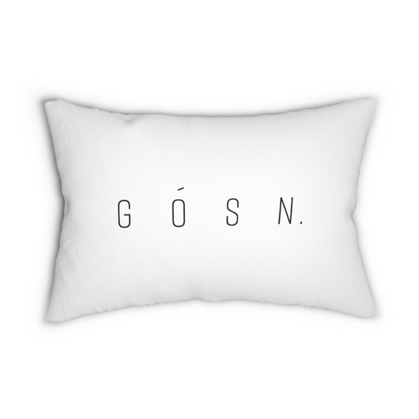 Spun Polyester Lumbar Pillow